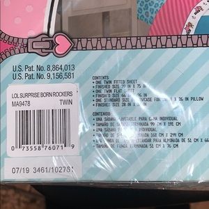 LOL Bedding - LOL surprise sheet set LOL Bedding - LOL surprise sheet set